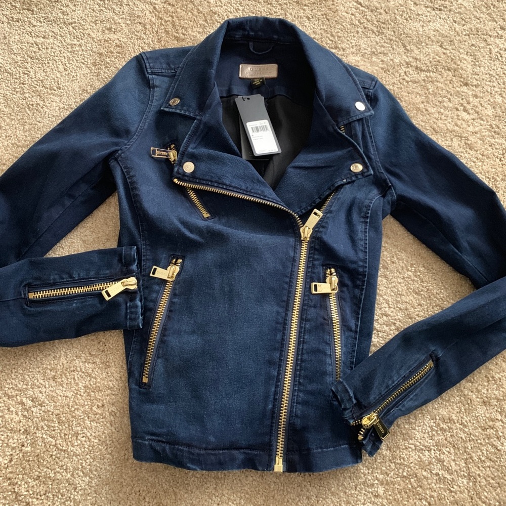 NWT Guess Denim Jacket! 😍